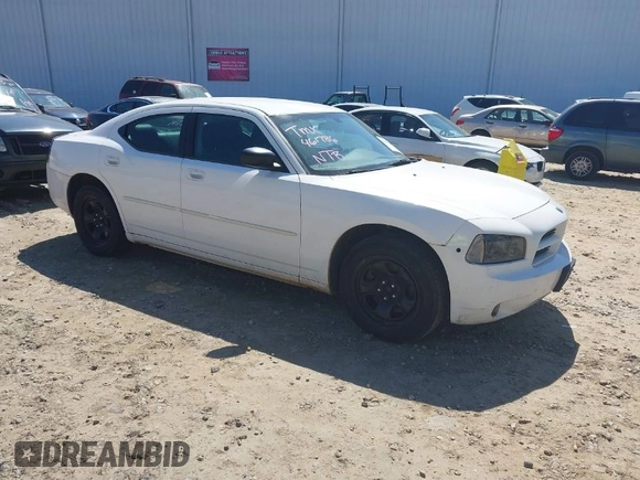 2006 Dodge Charger Police with VIN 2B3KA43H46H461786, listed as a IAAI auction lot 41875106 with 221,982 mi miles. Bid and sale history available at carsss.com. Image 1.