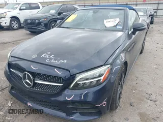 2020 Mercedes-Benz C 300 with VIN W1KWK8DB3LG015172, listed as a IAAI auction lot 42029492 with 43,155 mi miles and . Bid and sale history available at DreamBid. Image 2.