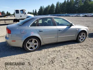 2007 Audi A4 2.0T with VIN WAUDF78E07A170949, listed as a Copart auction lot 63850645 with 176,621 mi miles and Salvage title. Bid and sale history available at DreamBid. Image 3.