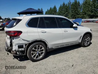 2023 BMW X5 sDrive40i with VIN 5UXCR4C0XP9N92372, listed as a Copart auction lot 63607755 with 53,159 mi miles and Salvage title. Bid and sale history available at DreamBid. Image 3.