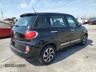 2014 FIAT 500L Lounge with VIN ZFBCFACH9EZ004878, listed as a Copart auction lot 75235434 with 56,789 mi miles and Clean Title. Bid and sale history available at carsss.com. Image 3.