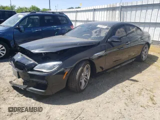 2018 BMW 6 Series ALPINA B6 xDrive with VIN WBA6D6C51JG388872, listed as a Copart auction lot 53438634 with 82,232 mi miles and Salvage Title. Bid and sale history available at carsss.com. Image 1.