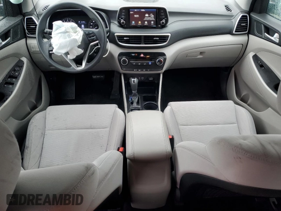 2019 Hyundai Tucson SE with VIN KM8J2CA45KU847041, listed as a Copart auction lot 52136855 with 75,210 mi miles and Salvage Title. Bid and sale history available at carsss.com. Image 8.
