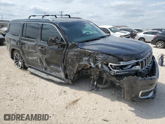 2022 Jeep Wagoneer Series II with VIN 1C4SJUBT1NS147394, listed as a Copart auction lot 53408105 with 39,214 mi miles and Salvage title. Bid and sale history available at DreamBid. Image 4.