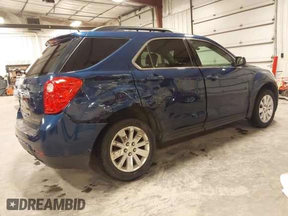 2010 Chevrolet Equinox LT w/2LT with VIN 2CNALPEW3A6230590, listed as a IAAI auction lot 41859309 with 114,429 mi miles. Bid and sale history available at carsss.com. Image 4.