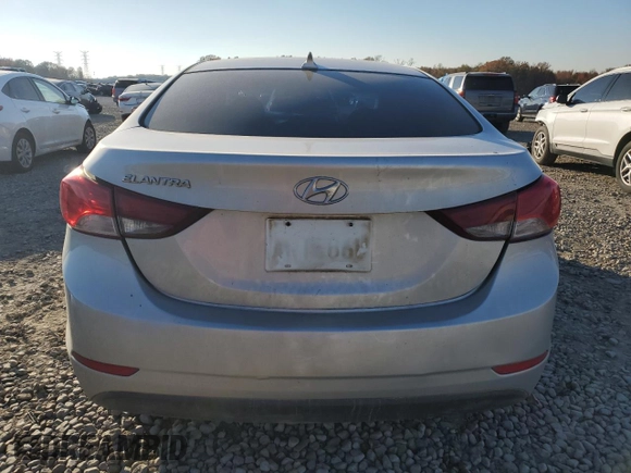 2015 Hyundai Elantra SE with VIN 5NPDH4AEXFH549096, listed as a Copart auction lot 83113014 with 163,449 mi miles and Salvage Title. Bid and sale history available at DreamBid. Image 6.