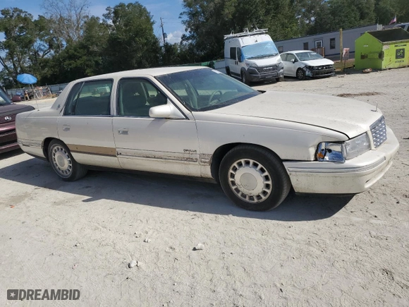 1999 Cadillac DeVille with VIN 1G6KD54YXXU794473, listed as a Copart auction lot 79774804 with 44,601 mi miles and Clean Title. Bid and sale history available at carsss.com. Image 4.