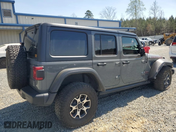 2021 Jeep Wrangler Unlimited Rubicon с VIN 1C4HJXFG0MW606057, выставлен на аукционе Copart как лот 51122355 с пробегом 30 804 миль миль и Списание • Salvage title. История ставок и продаж доступна на DreamBid. Изображение 3.