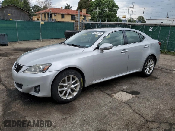 2012 Lexus IS 250 z VIN JTHCF5C27C5055895, wystawiony jako Copart lot #60175615 z przebiegiem 280 510 mil mil oraz Szkoda całkowita • Salvage title. Historia ofert i sprzedaży dostępna na DreamBid. Obrazek 1.