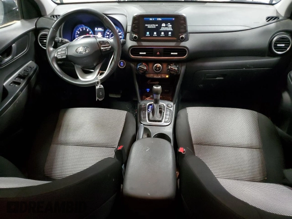 2021 Hyundai Kona SEL Plus with VIN KM8K6CAAXMU679382, listed as a Copart auction lot 44078385 with 67,720 mi miles and Clean Title. Bid and sale history available at carsss.com. Image 8.
