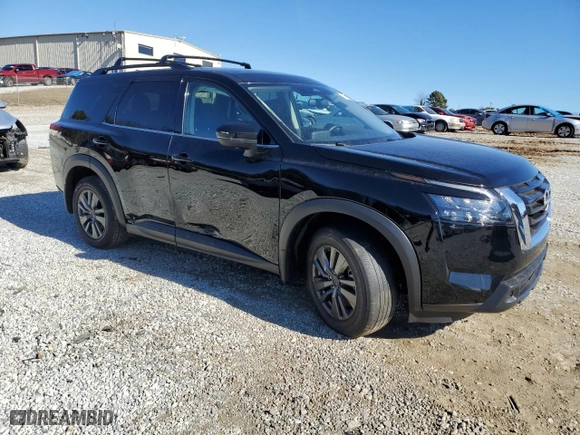 2023 Nissan Pathfinder SV with VIN 5N1DR3BC8PC213041, listed as a Copart auction lot 88118695 with 21,588 mi miles and Salvage Title. Bid and sale history available at carsss.com. Image 4.