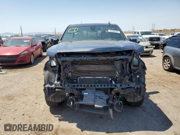 2021 GMC Sierra 1500 Limited SLT with VIN 1GTU9DET3MZ258631, listed as a Copart auction lot 62086594 with 59,139 mi miles and Salvage Title. Bid and sale history available at carsss.com. Image 5.