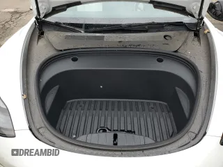 2023 Tesla Model 3 with VIN 5YJ3E1EAXPF600008, listed as a Copart auction lot 51868055 with 58,733 mi miles and Salvage title. Bid and sale history available at DreamBid. Image 11.