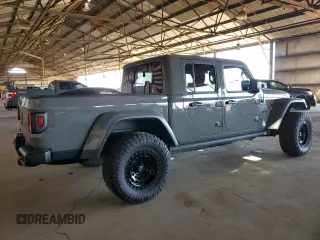 2021 Jeep Gladiator Mojave with VIN 1C6JJTEGXML578689, listed as a Copart auction lot 50563015 with 36,555 mi miles and Salvage Title. Bid and sale history available at DreamBid. Image 3.