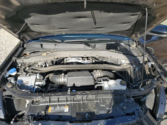 2023 Ford Explorer ST with VIN 1FM5K8GC6PGC39659, listed as a Copart auction lot 46450355 with 28,402 mi miles and Salvage Title. Bid and sale history available at carsss.com. Image 12.