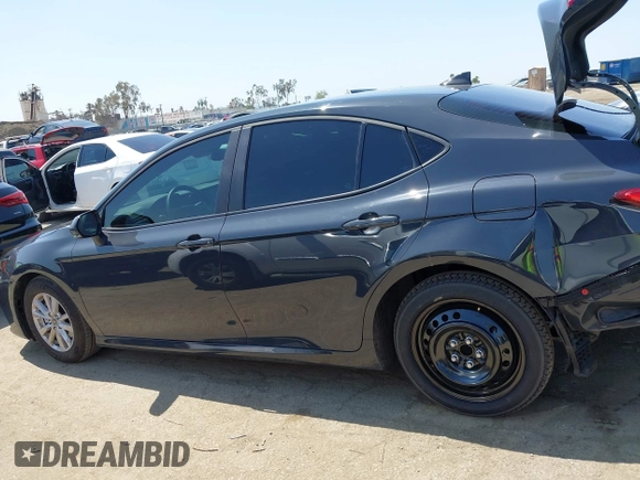 2025 Toyota Camry LE with VIN 4T1DAACK5SU008796, listed as a IAAI auction lot 41978714 with 20,225 mi miles and . Bid and sale history available at DreamBid. Image 15.
