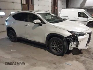 2024 Lexus NX with VIN 2T2AGCEZ0RC034530, listed as a IAAI auction lot 41321737 with 41,875 mi miles. Bid and sale history available at carsss.com. Image 1.