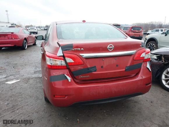 2015 Nissan Sentra SV with VIN 3N1AB7AP6FY320508, listed as a IAAI auction lot 41402046 with 1 mi miles. Bid and sale history available at carsss.com. Image 13.