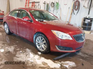2014 Buick Regal with VIN 2G4GK5EX1E9309321, listed as a IAAI auction lot 41632909 with 108,459 mi miles and . Bid and sale history available at DreamBid. Image 1.