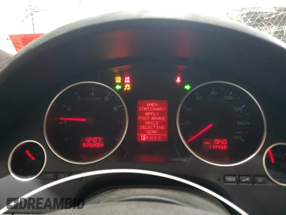 2006 Audi A4 3.0L z VIN WAUDT48H96K007937, wystawiony jako Copart lot #50679815 z przebiegiem 114 456 mil mil oraz Szkoda całkowita • Salvage title. Historia ofert i sprzedaży dostępna na DreamBid. Obrazek 9.
