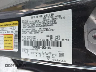2016 Ford Fusion SE Hybrid с VIN 3FA6P0LU4GR204062, выставлен на аукционе IAAI как лот 42041634 с пробегом 138 876 миль миль и . История ставок и продаж доступна на DreamBid. Изображение 9.