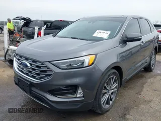 2022 Ford Edge Titanium with VIN 2FMPK4K93NBA14018, listed as a IAAI auction lot 41878548 with 52,515 mi miles. Bid and sale history available at carsss.com. Image 17.
