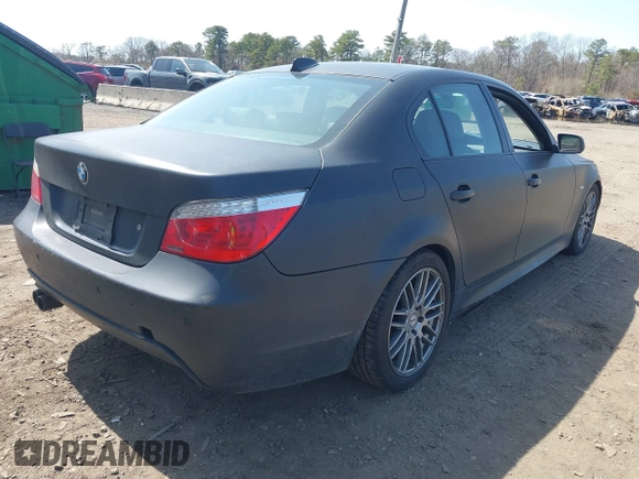 2008 BMW 5 Series 550i with VIN WBANW53598CT34351, listed as a IAAI auction lot 41931195 with 198,088 mi miles. Bid and sale history available at carsss.com. Image 4.