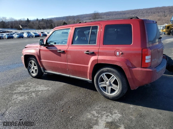2008 Jeep Patriot Sport with VIN 1J8FF28W08D714415, listed as a Copart auction lot 47040525 with 93,941 mi miles and Clean Title. Bid and sale history available at carsss.com. Image 2.