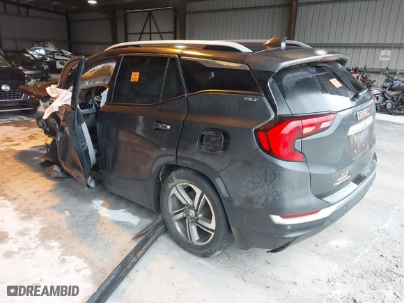 2018 GMC Terrain SLT with VIN 3GKALPEV6JL356552, listed as a IAAI auction lot 41860526 with 1 mi miles. Bid and sale history available at carsss.com. Image 3.