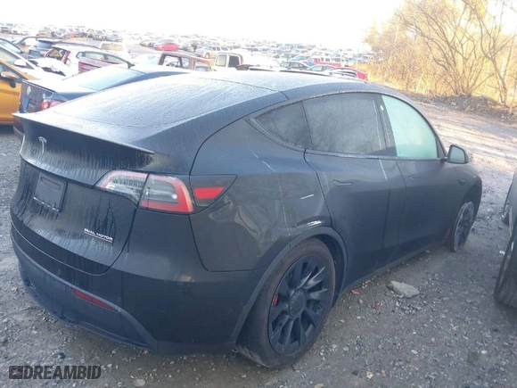 2022 Tesla Model Y Performance with VIN 7SAYGDEF3NF397671, listed as a IAAI auction lot 41459991 with NaN miles. Bid and sale history available at carsss.com. Image 12.
