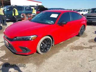 2024 Honda Civic Sport with VIN 2HGFE2F59RH542928, listed as a IAAI auction lot 41972106 with 11,269 mi miles and . Bid and sale history available at DreamBid. Image 17.