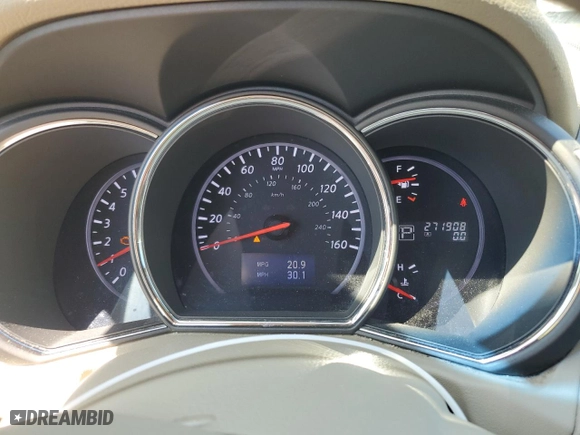 2012 Nissan Murano S with VIN JN8AZ1MU4CW108642, listed as a Copart auction lot 48563965 with 271,908 mi miles and Salvage Title. Bid and sale history available at carsss.com. Image 9.