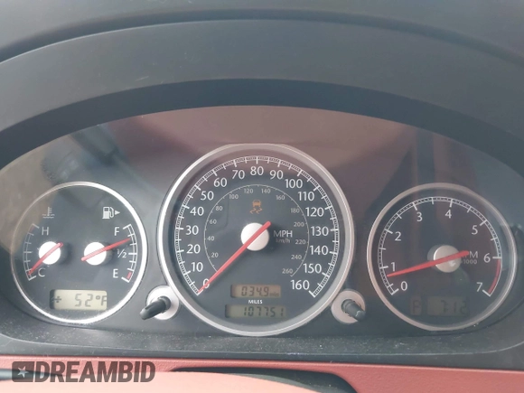 2005 Chrysler Crossfire Limited z VIN 1C3AN69L85X029304, wystawiony jako IAAI lot #41938178 z przebiegiem 107 751 mil mil oraz . Historia ofert i sprzedaży dostępna na DreamBid. Obrazek 7.