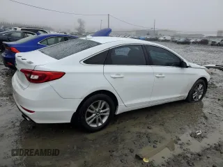 2017 Hyundai Sonata SE with VIN 5NPE24AF2HH482382, listed as a Copart auction lot 44988975 with 131,099 mi miles and Salvage Title. Bid and sale history available at DreamBid. Image 3.