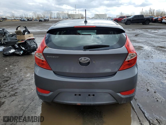 2017 Hyundai Accent Sport with VIN KMHCU5AE1HU334546, listed as a Copart auction lot 50028485 with 170,412 mi miles and Salvage Title. Bid and sale history available at carsss.com. Image 6.