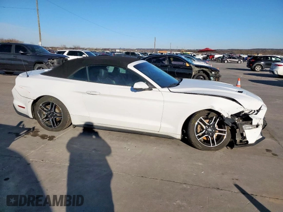 2019 Ford Mustang EcoBoost with VIN 1FATP8UH0K5104233, listed as a Copart auction lot 46181935 with 112,458 mi miles and Salvage Title. Bid and sale history available at carsss.com. Image 4.