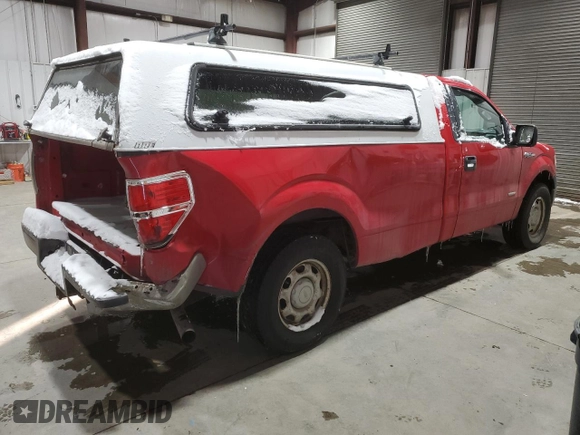 2012 Ford F-150 XL with VIN 1FTNF1CT4CKD70666, listed as a Copart auction lot 43207175 with 202,366 mi miles and Salvage title. Bid and sale history available at DreamBid. Image 3.