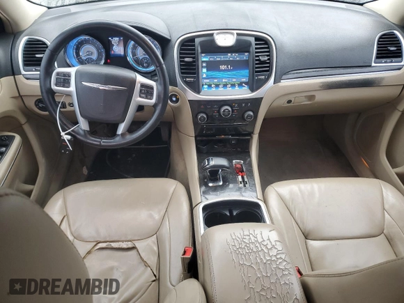 2014 Chrysler 300 with VIN 2C3CCAAG6EH140762, listed as a Copart auction lot 42931895 with 124,555 mi miles and Salvage Title. Bid and sale history available at carsss.com. Image 8.