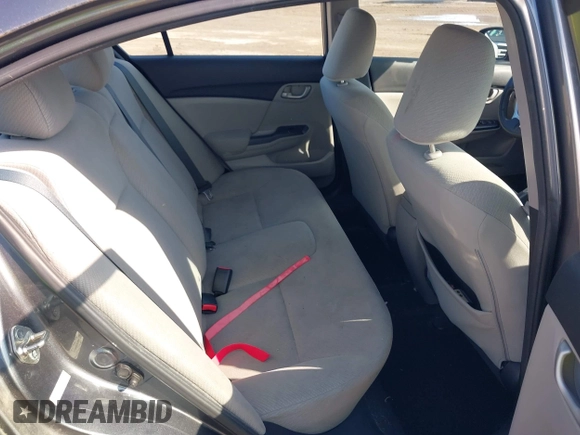 2013 Honda Civic LX z VIN 19XFB2F54DE041313, wystawiony jako IAAI lot #42414409 z przebiegiem 124 401 mil mil oraz . Historia ofert i sprzedaży dostępna na DreamBid. Obrazek 8.