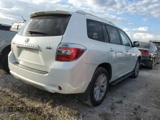 2008 Toyota Highlander Hybrid Limited with VIN JTEEW44A382019183, listed as a Copart auction lot 76129494 with 0 mi miles and Salvage Title. Bid and sale history available at carsss.com. Image 3.
