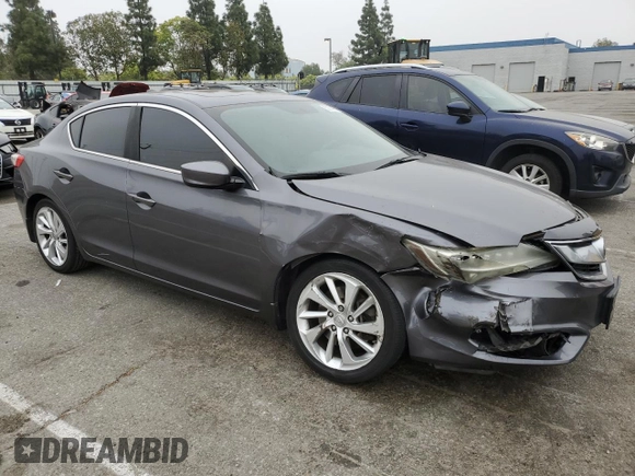 2017 Acura ILX with VIN 19UDE2F34HA001708, listed as a Copart auction lot 52744645 with 125,892 mi miles and Salvage Title. Bid and sale history available at carsss.com. Image 4.