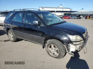 1999 Lexus RX 300 Luxury SUV with VIN JT6HF10U2X0061040, listed as a Copart auction lot 88153515 with 192,384 mi miles and Salvage Title. Bid and sale history available at carsss.com. Image 4.