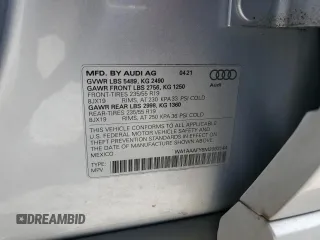 2021 Audi Q5 Premium with VIN WA1AAAFY8M2092144, listed as a Copart auction lot 59856715 with 65,098 mi miles and Salvage title. Bid and sale history available at DreamBid. Image 13.