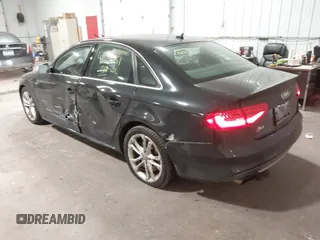 2014 Audi S4 Premium Plus with VIN WAUDGAFL9EA119216, listed as a IAAI auction lot 41225951 with 149,496 mi miles. Bid and sale history available at carsss.com. Image 3.