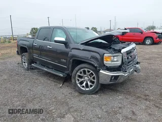2014 GMC Sierra 1500 SLT with VIN 3GTP1VECXEG540180, listed as a IAAI auction lot 41435831 with 281,135 mi miles and . Bid and sale history available at DreamBid. Image 1.