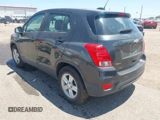 2020 Chevrolet Trax LS with VIN 3GNCJKSB6LL163397, listed as a IAAI auction lot 42656664 with Not provided miles and . Bid and sale history available at DreamBid. Image 3.