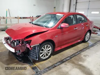 2016 Mitsubishi Lancer SE with VIN JA32V2FW7GU004355, listed as a Copart auction lot 51161145 with 109,972 mi miles and Salvage Title. Bid and sale history available at carsss.com. Image 1.