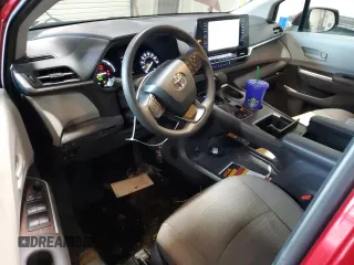 2023 Toyota Sienna LE with VIN 5TDKRKEC3PS143013, listed as a Copart auction lot 49035395 with 54,341 mi miles and Salvage Title. Bid and sale history available at carsss.com. Image 8.