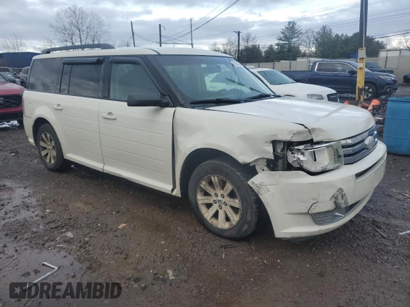 2012 Ford Flex SE with VIN 2FMGK5BC6CBD05305, listed as a Copart auction lot 48938655 with 118,295 mi miles and Salvage Title. Bid and sale history available at carsss.com. Image 4.