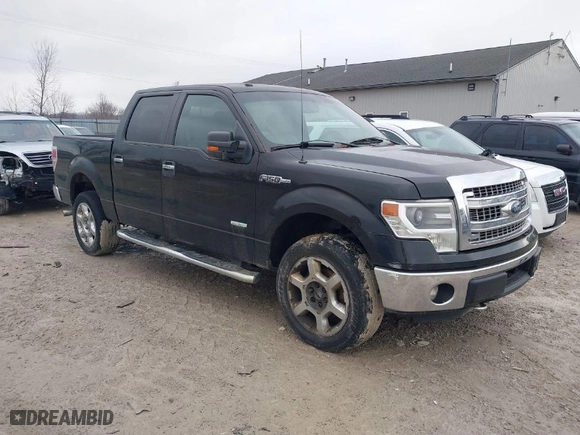 2014 Ford F-150 XL with VIN 1FTFW1ET8EKE66773, listed as a IAAI auction lot 41573822 with NaN miles. Bid and sale history available at carsss.com. Image 1.